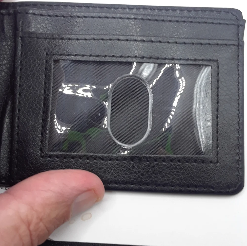 Men's Bi-fold DC Comics Vegan Leather Wallet Made In USA